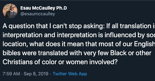 Wannabe Anglican Esau Mccaulley Asks A Question