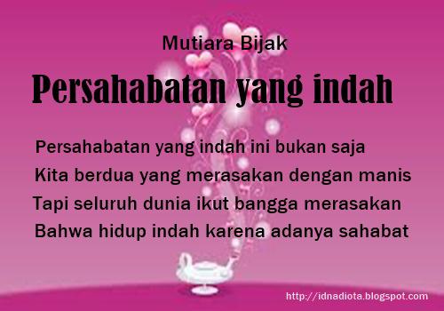 Kata Kata Mutiara Bijak Persahabatan Sejati Islami Lucu Yang Indah