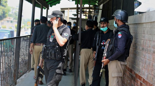 In July, a man accused of blasphemy was shot dead in a courtroom in the northwestern city of Peshawar