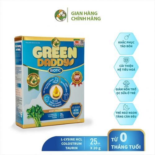 Thực Phẩm Bảo Vệ Sức Khỏe Green Daddy Biotic