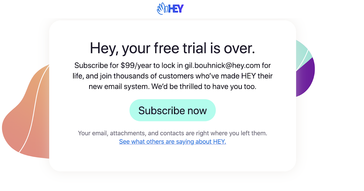 What's the ideal SaaS free trial length?