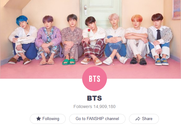 Vlive BTS Bangtan Sonyeondan