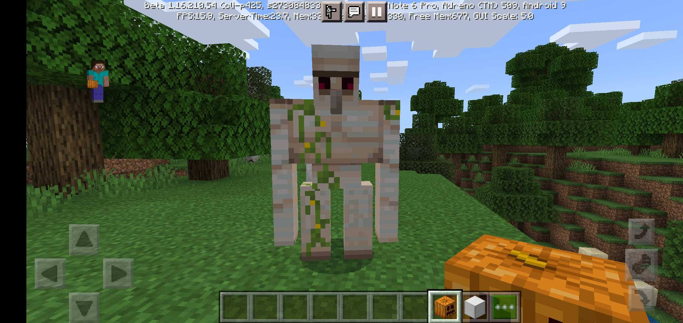 How to make iron golem farm for Minecraft (pocket/beta) TheGamesbug