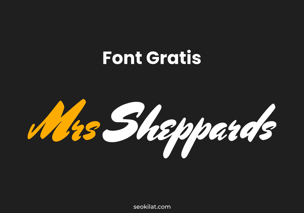 Font Gratis untuk Komersial Gaya Handwriting Font Gratis untuk Komersial Gaya Handwriting