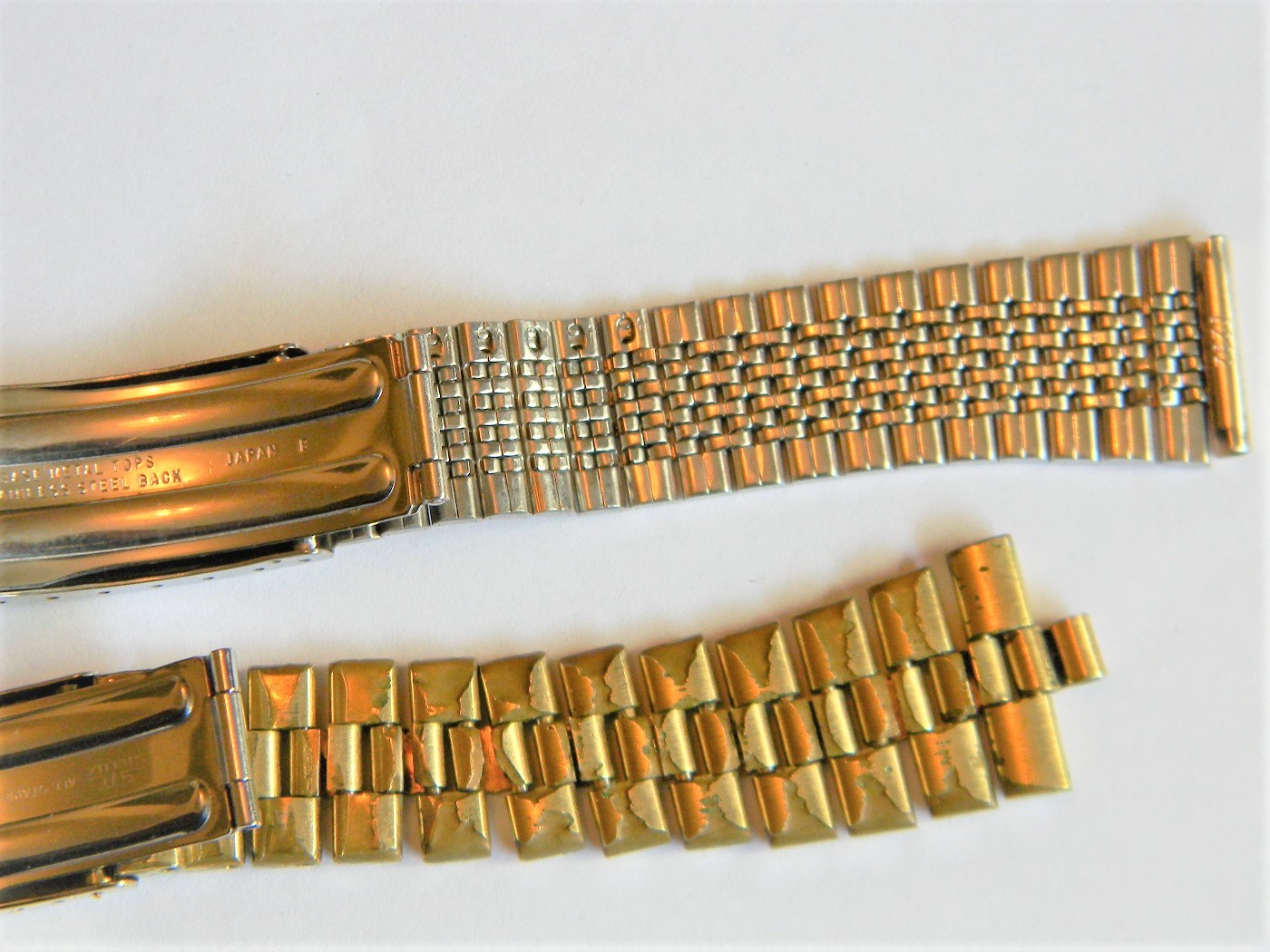 Paul's Pens & Watches: SEIKO Bracelets 10 Metal Bands Steel And Gold ...