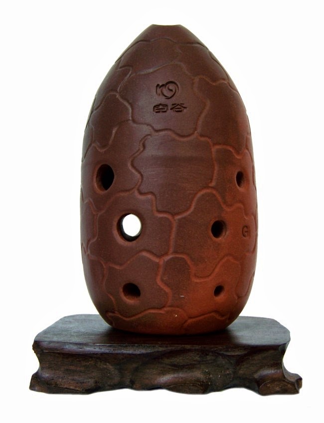 Ceramic Ocarina Xun H 陶瓷笛子：陶塤 H