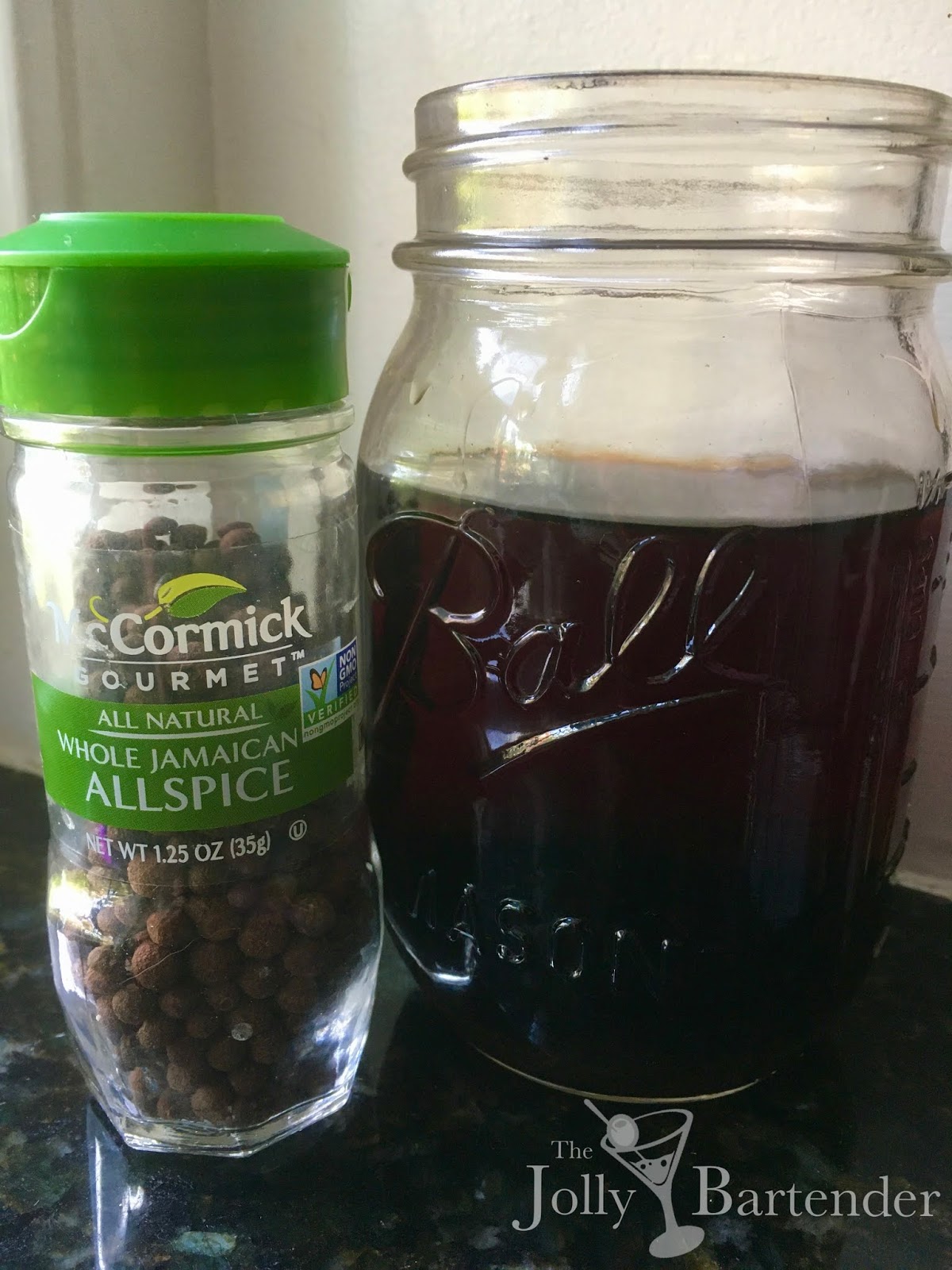 The Jolly Bartender DIY Allspice Dram