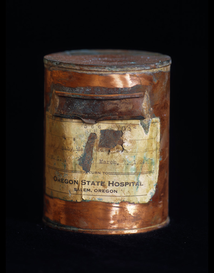 Scary As L Cremation Canisters as photographed by David Maisel