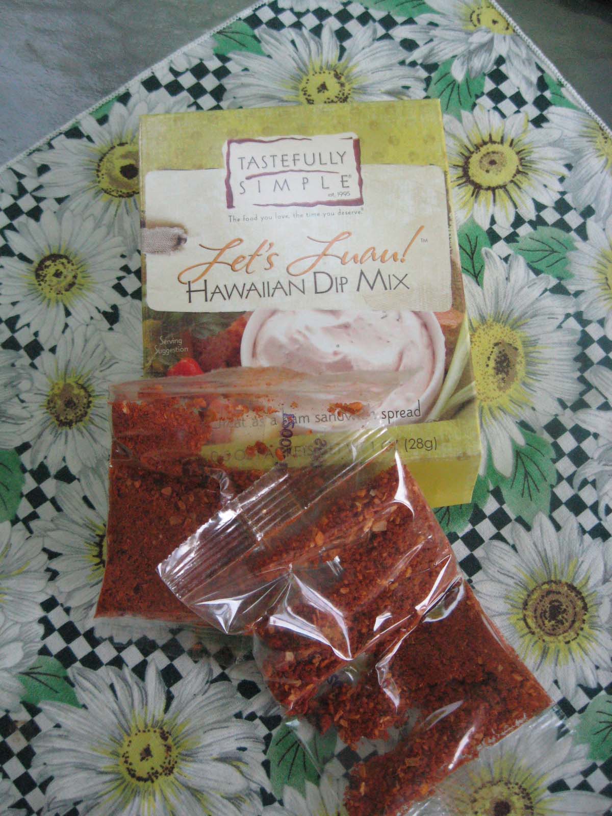 Barbecue Master Tastefully Simple Hawaiian Dip Mix White Grilled Chicken