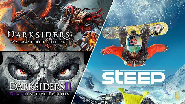 Darksiders Warmastered Edition, Darksiders II Deathinitive Edition & Steep: Δωρεάν στο Epic Games Store