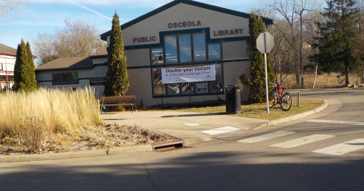 Every Library I Can 472 Osceola Public Library, Osceola, Wisconsin