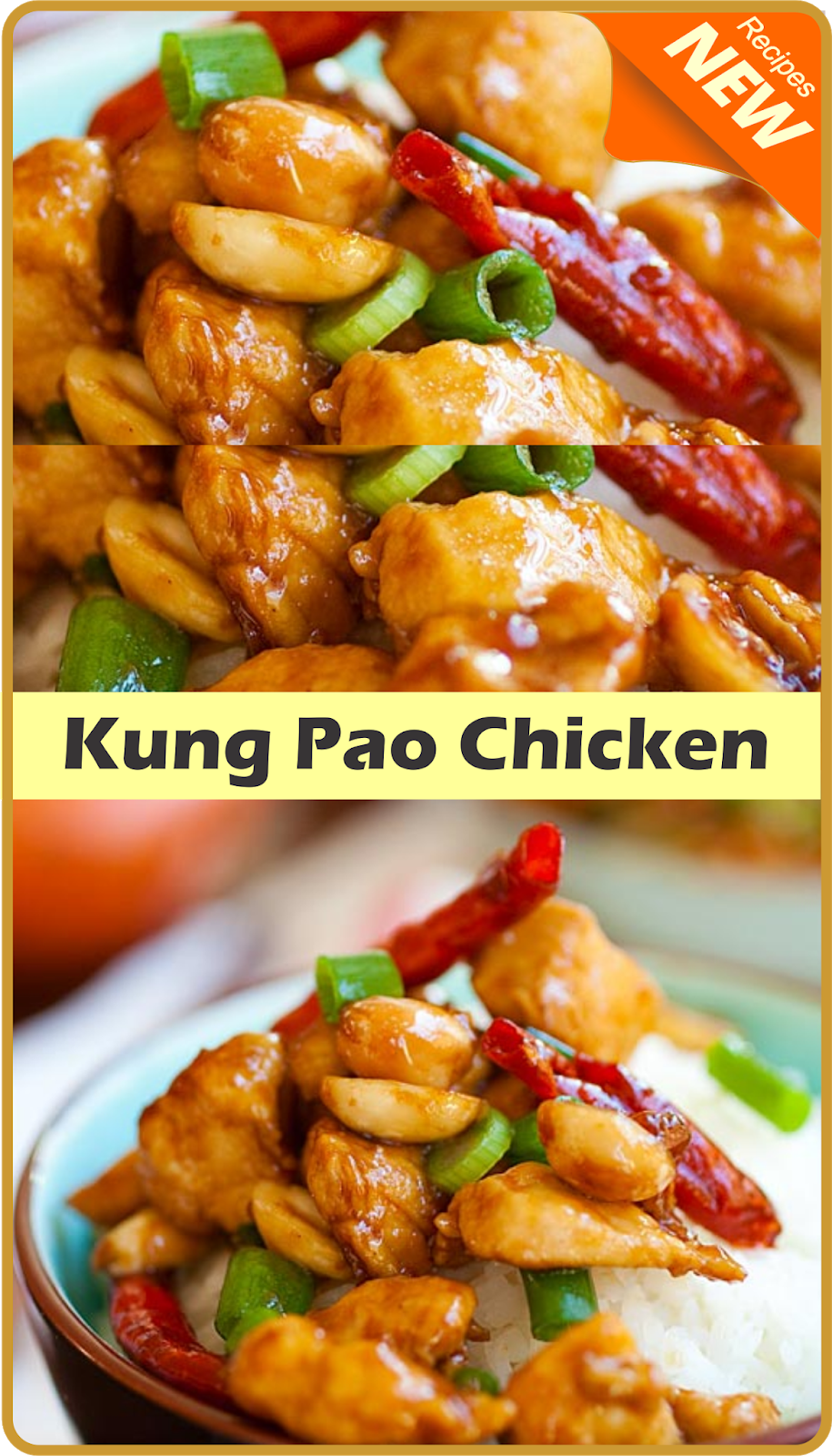 Kung Pao Chicken Recipe | Amzing Food