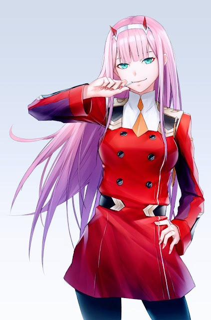 zero two wallpaper iphone