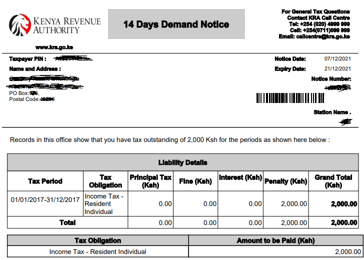 KRA TAX PENALTY WAIVER APPLICATION GUIDE