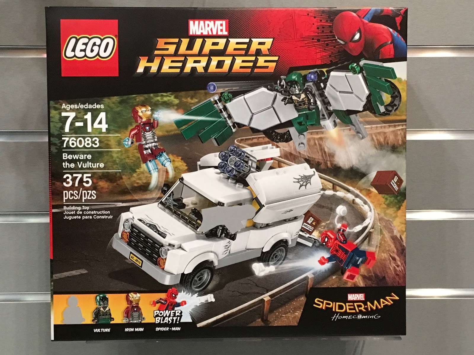 Lego Marvel Spider Man Homecoming Sets LEGO Marvel Super Heroes Spider-Man  Homecoming 76083: Beware The, image size:1600x1200