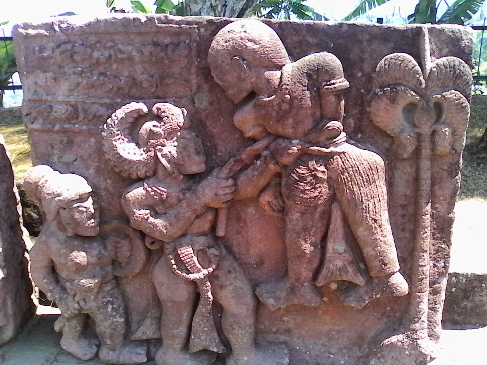 sukuh temple's relief