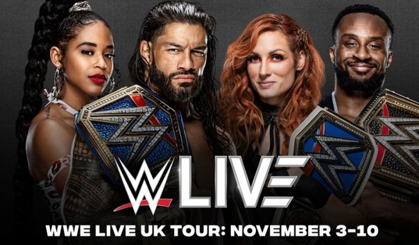 WWE проведут большой тур по Великобритании в ноябре 2021 года