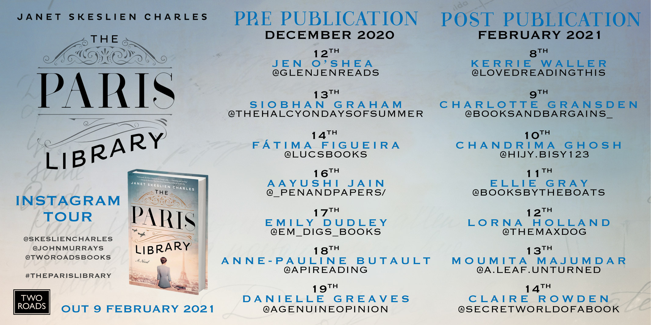 The Writing Greyhound Book Review The Paris Library by Skeslien