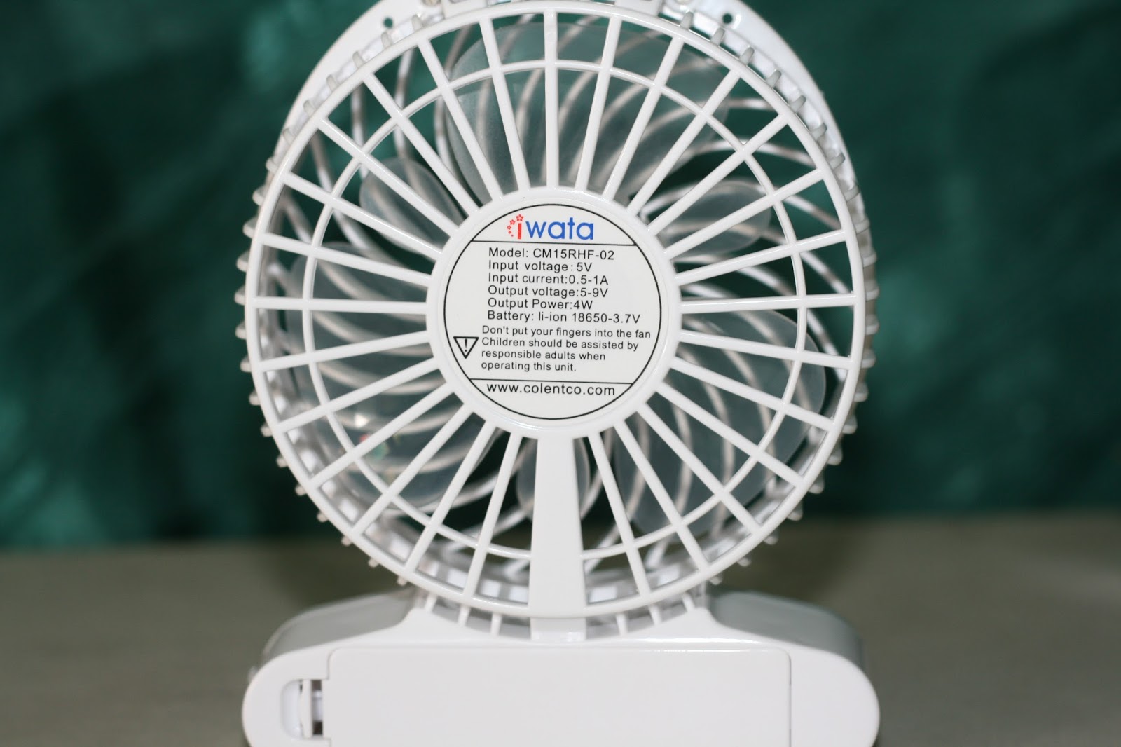 Product Reviews Philippines Iwata Portable Rechargeable Fan CM15RHF02