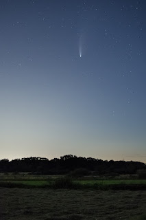 Astrofotografie Sternenhimmel Komet Neowise