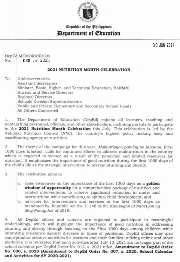 Deped Nutrition Month 2022 The Filipino Scribe vrogue.co
