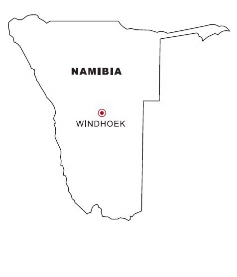 namibia flag coloring pages - photo #14