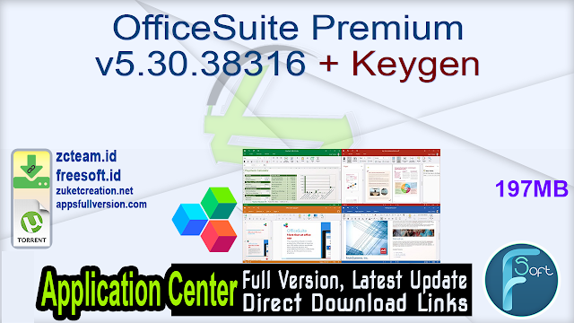 OfficeSuite Premium v5.30.38316 + Keygen