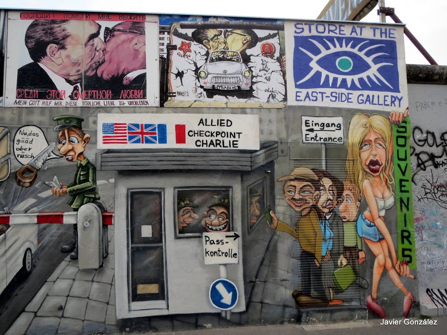 Muro de Berlín. Berlin wall. East Side Gallery