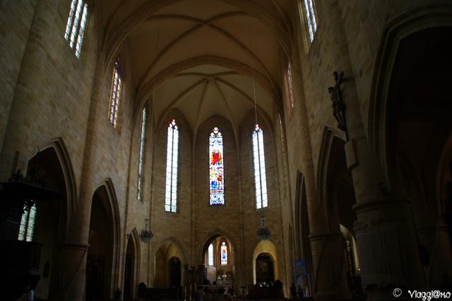 L'interno della Cattedrale di Saint Sacerdos a Sarlat