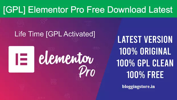Elementor Pro v3.3.4 Free Download