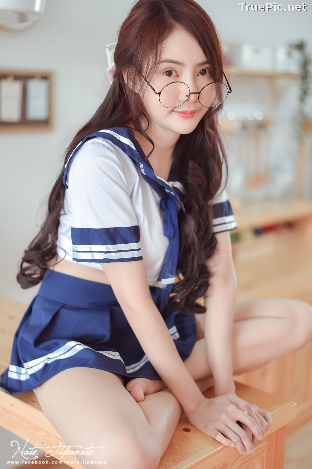 Image Thailand Model - Nattanicha Pw - Japanese School Girl Uniform - TruePic.net - Picture-13