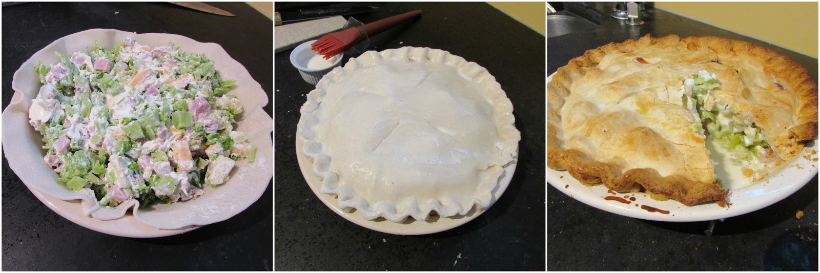 Cooking With Carlee Ham, Broccoli and Cheese Pot Pie