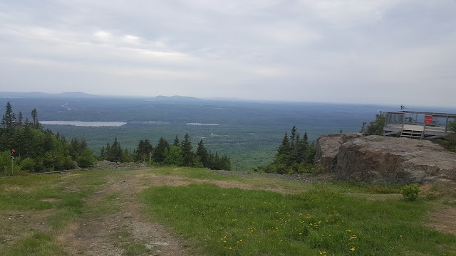 Vue à partir du mont Orford