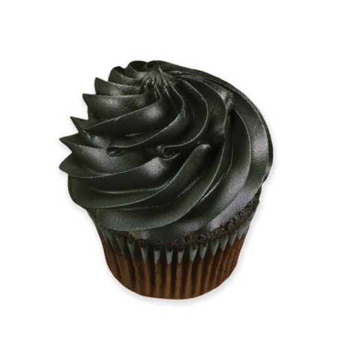 Nuevas Tendencias en Decoración de Tortas: CUPCAKES DE COLOR NEGRO