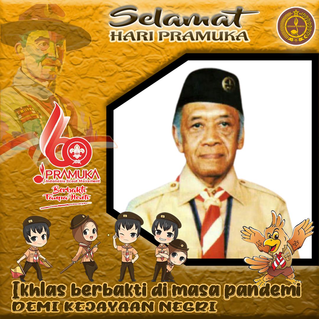 Twibbon HUT Pramuka 2021 Tanggal 14 Agustus 2021 Yang Ke60
