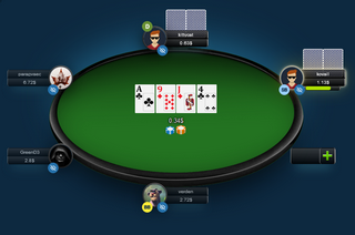 Opobet Poker Screen