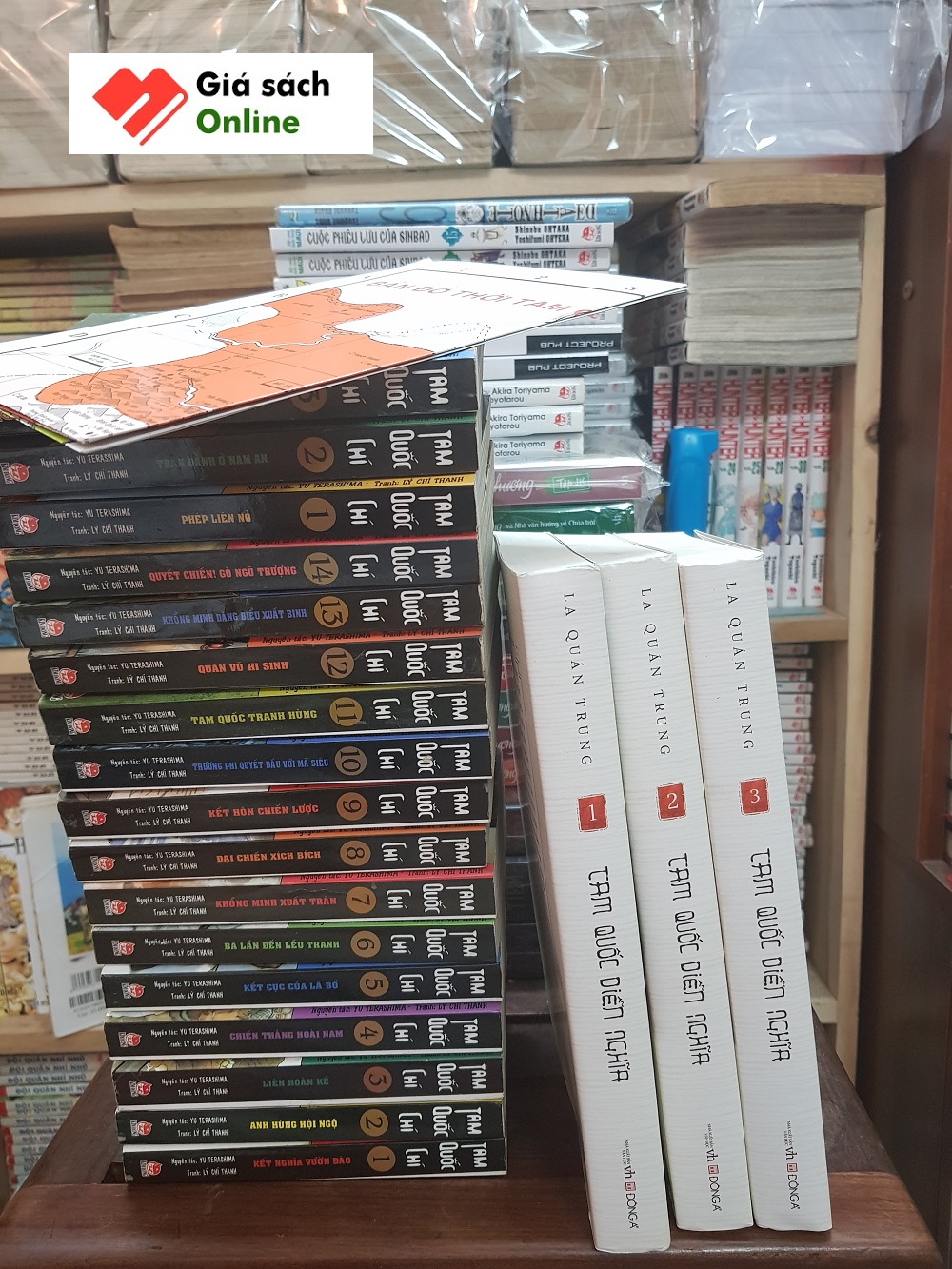 combo tam quoc dien nghia va tam quoc chi truyen tranh giasachonline%B%%