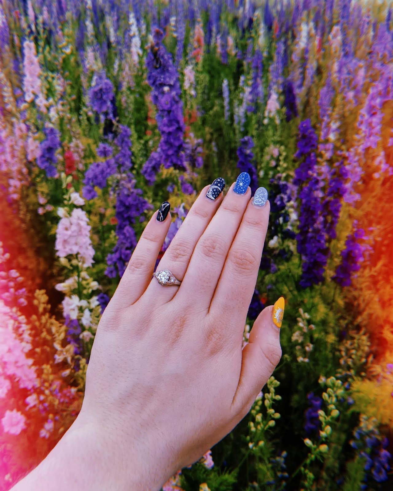 art deco flower fields ring confetti liquid grain liquidgrain art deco flower fields ring confetti liquid grain liquidgrain