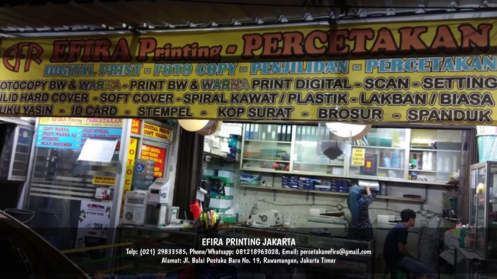 Jasa Percetakan Murah 24 Jam Rawamangun Jakarta Timur
