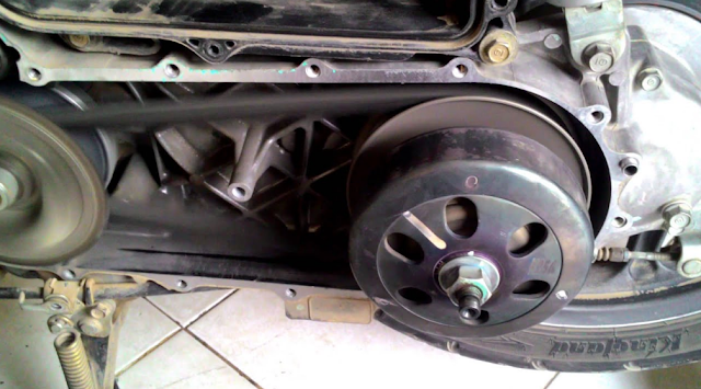 cara gampang merawat motor matic