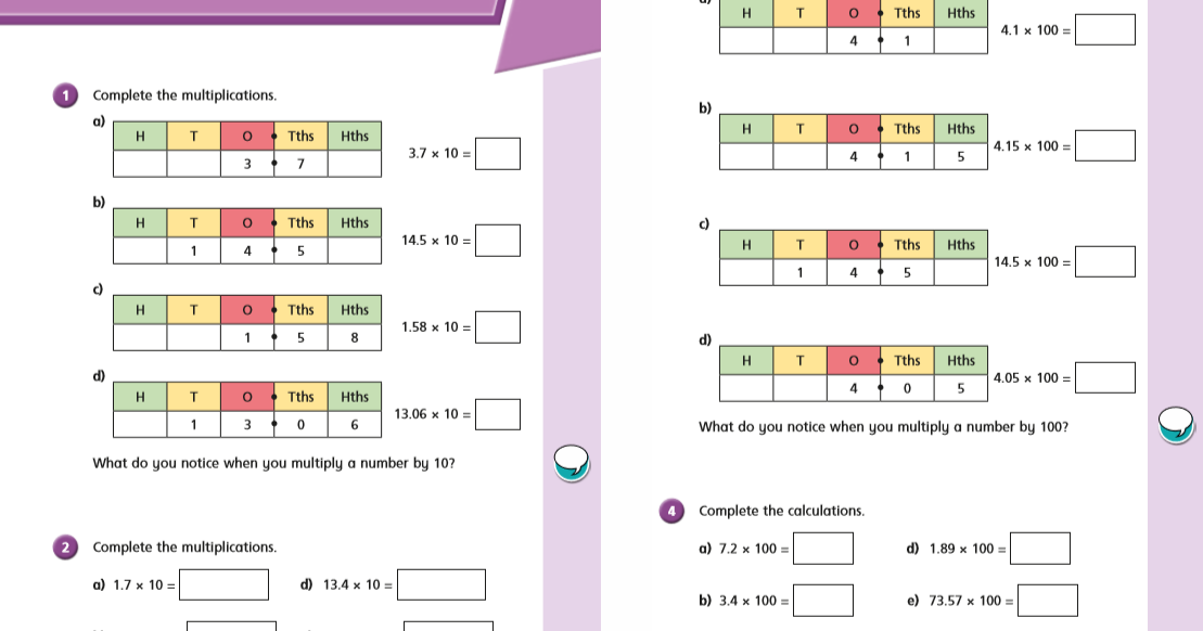 Year 5: Maths Challenge - Wednesday 24th June