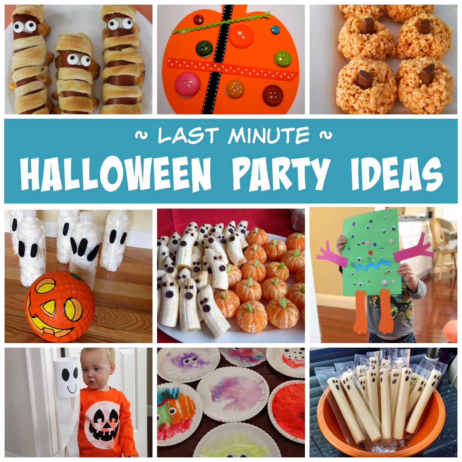 Toddler Approved!: Last Minute Halloween Party Ideas