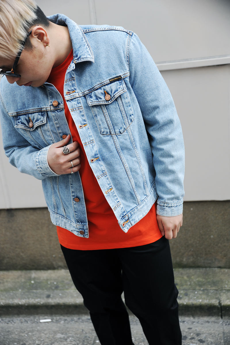 NIX-JAM C*store. Blog: + + + Nudie Jeans " Jerry " Indigo Gaze Denim Jacket