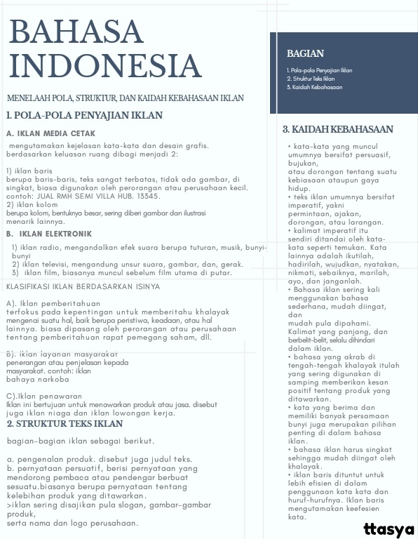 Mapel Bahasa Indonesia Kelas 8a Teks Persuasif