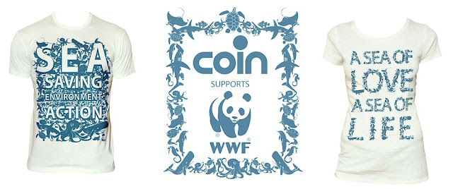 COIN for WWF - A Sea of Love, a Sea of Life T-Shirts