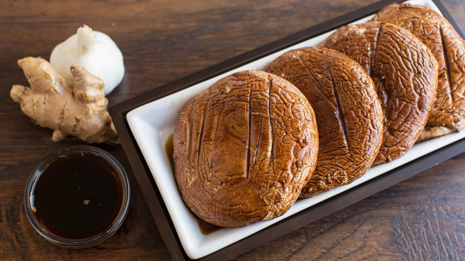 INGRID PEGUERO SETAS PORTOBELLO A LA PLANCHA