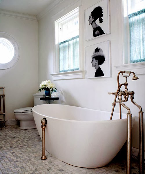 Pasionata Deco.: Arte en el baño.