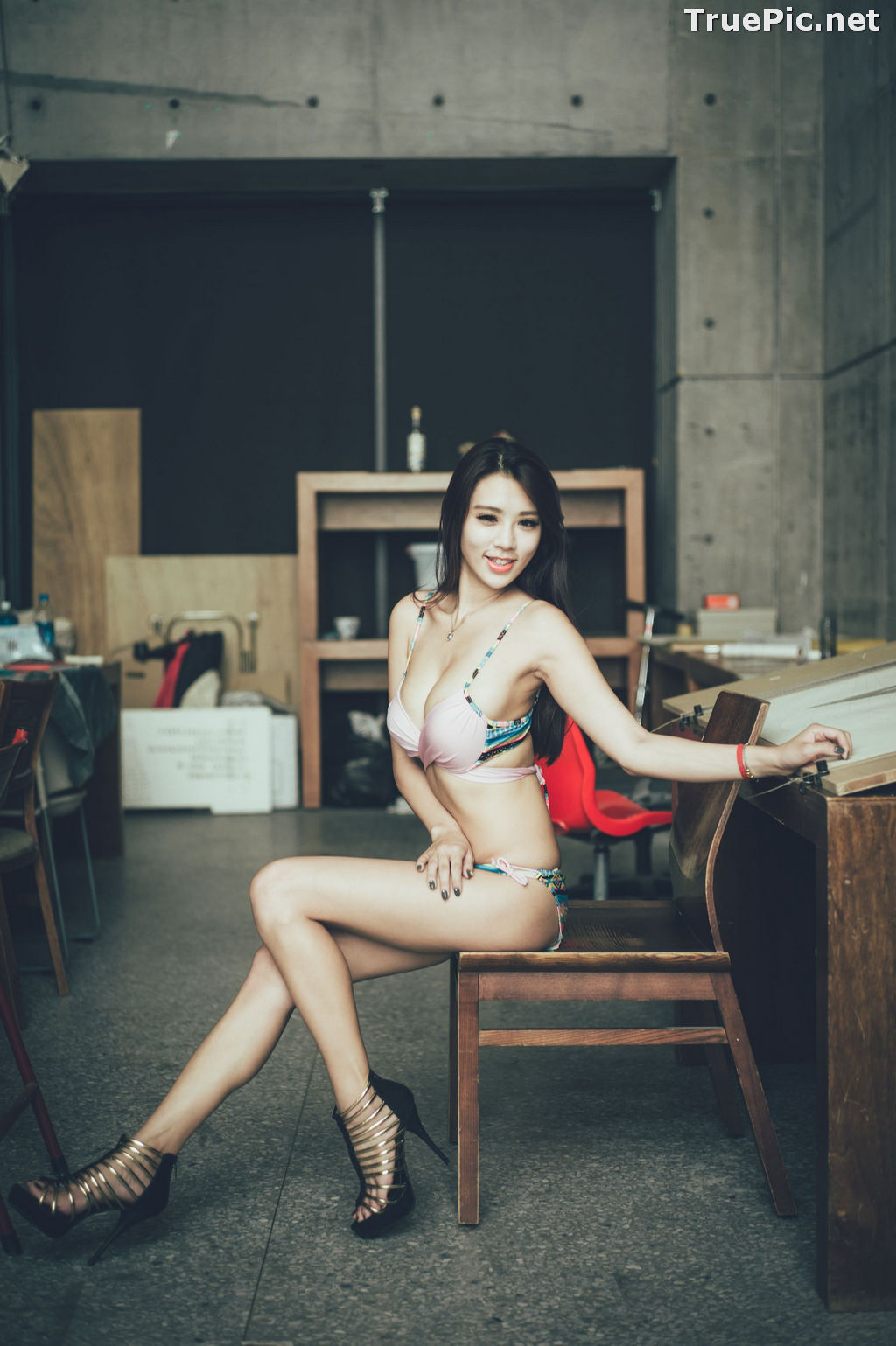 Image Taiwanese Model - 魏曼曼 (Amanda) - Bikini In The Room - TruePic.net - Picture-33