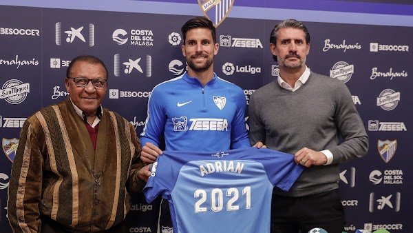 Adrián González: "Quiero volver con el Málaga a Primera"