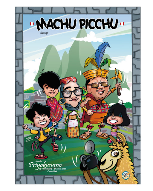 CArICATUrA MACCHU PICCHU